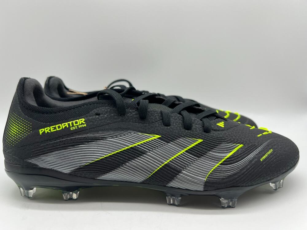 adidas Predator Pro FG Soccer Men's Size 7 Electric Stealth Pack JI1197 New